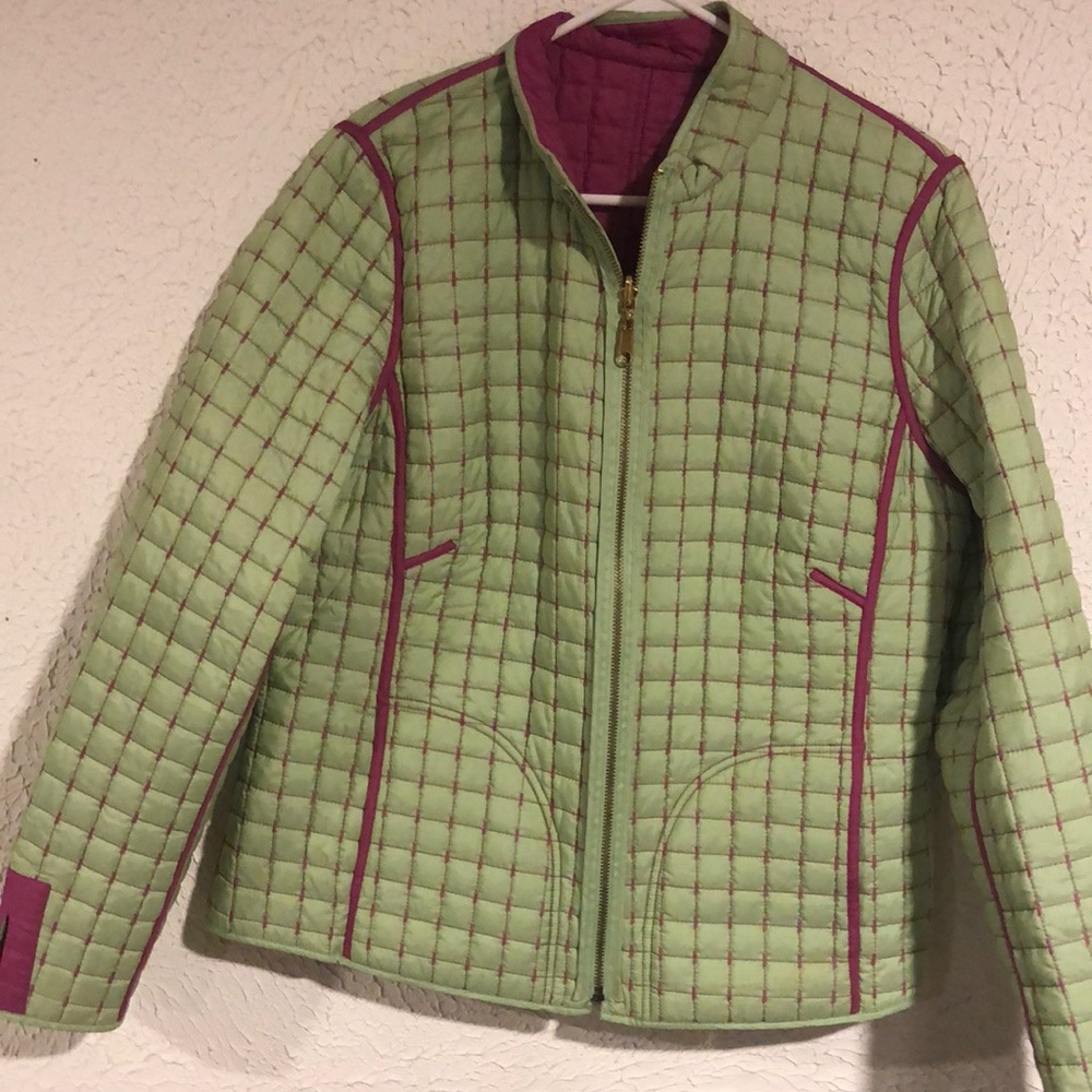 Reversible jacket.